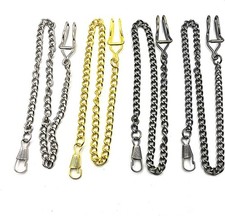 Taschenuhrkette Set mit Clip