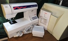 Pfaff Jeans & Satin 6152 FreiarmFlachbett mit IDT-system Nähmaschine Top-Zustand