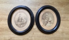 Bilderrahmen 2erSet oval ca