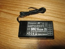Empfänger Graupner SMC - 16 scan 35 Mhz A+ B- Band MX 12/ MX16 MC 19 22 22 s MC 