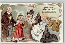 13421759 - Nestle Farine Lactee Galactina Baby Jugendstil AK  Lebensmittel