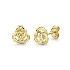 Ohrringe Knoten Gold 333