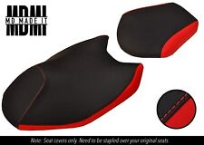 PASST ZU YAMAHA AEROX YQ 50 14-16 MASSGEFERTIGTES VINYL-SITZBEZUG-SET SCHWARZ & ROT