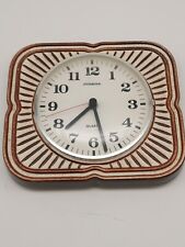 Vintage Wanduhr Dugena aus Keramik, sehr schön