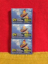 3 TDK DV 60 Digital Video