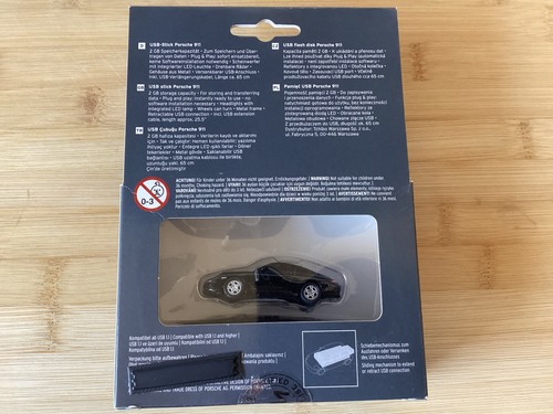 Usb stick porsche - usb-stick, schwarz"