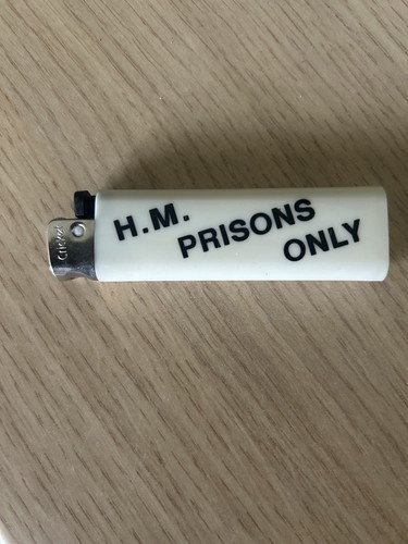 Gefängnis feuerzeug weiß - gefängnis,
