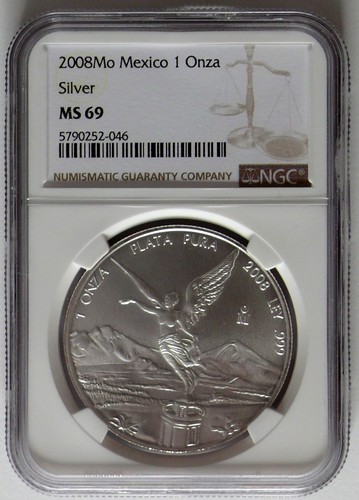 Mexiko onza plata pura - plata,