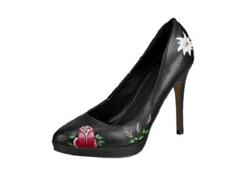 Pumps 41 schwarz leder - 39,