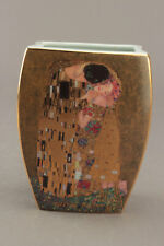 Goebel Vase Gustav Klimt Der Kuss ca 12cm H