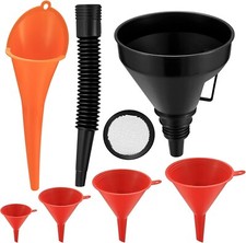 8 Stück Einfülltrichter Set