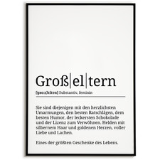 Großeltern Poster Definition