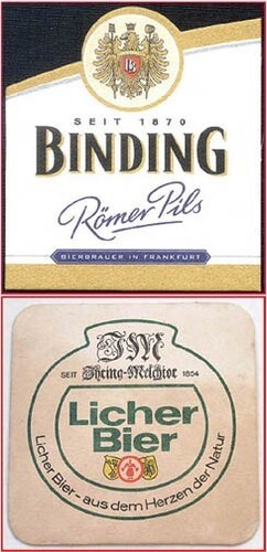 Bierdeckel binding - bierdeckel,