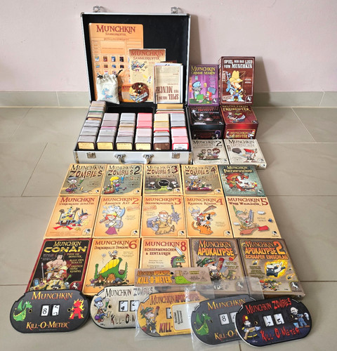 Munchkin kartenspiel sammlung - munchkin,