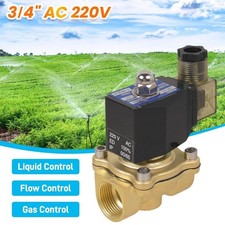 Magnetventil Messing 3/4" 230V