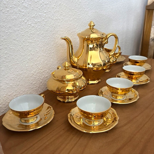 Geschirr aus echt gold - aus, 65