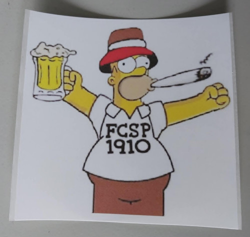 Pauli cm aufkleber - pauli, 10