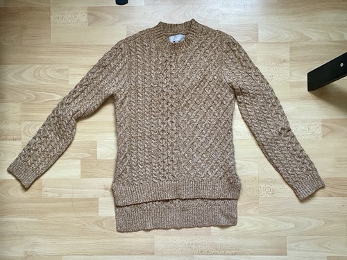 Damen strickpullover beige - strickpullover, –