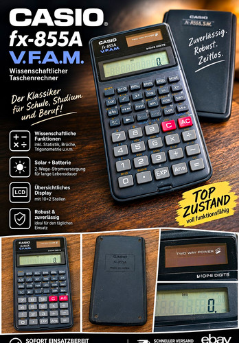 Casio 855a - casio, fx-855a