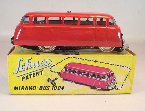 Schuco 1004 mirako bus rot - schuco,