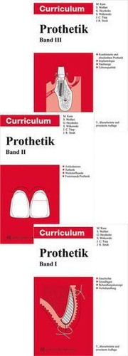 Curriculum prothetik bände - curriculum,