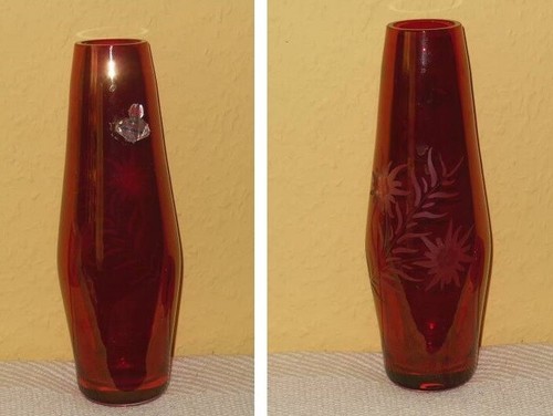 Vase vintage glas joska - vase,