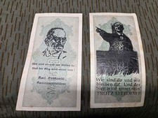 2 Propaganda Geldscheine Karl