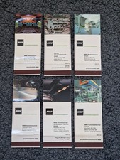 6 Streichholzheftchen, MBB - Industrieerzeugnisse, München, Bonn, Alte Plz. 