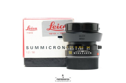 Leica leitz summicron 50mm - leica, summicron-m