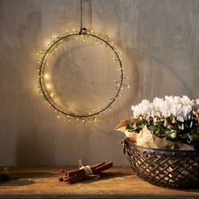 LED Kranz Draht Türkranz