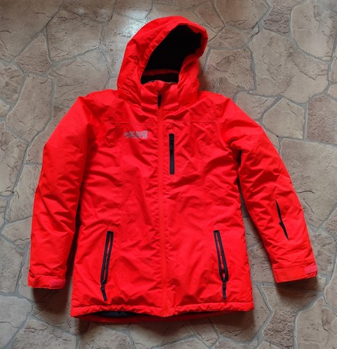 Leuchtorange skijacke anorak - skijacke,