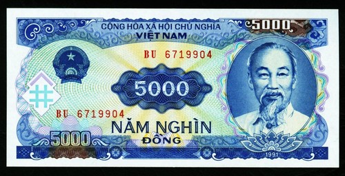 Vietnam 5000 dong 1991 p - vietnam., 1991.