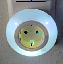 LED Steckdosen-Nachtlicht 0,8W Weiß - Schalter Sensor Heitronic