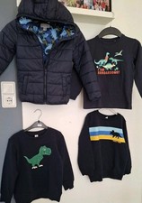 🌞 Topolino H&M C&A Paket Dinosaurier Jacke Sweatshirt T-Shirt Gr 110 GEPFLEGT🌞