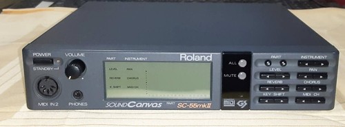 Roland sound canvas - sound, sc-55mkii