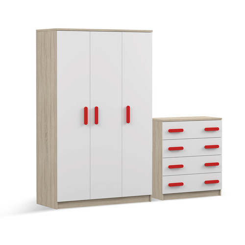 Drehtürenschrank und kommode - drehtürenschrank,