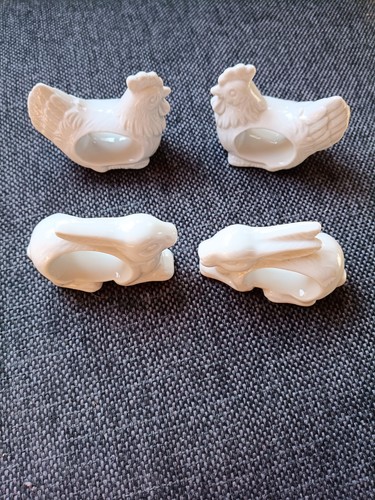 Serviettenringe porzellan set - serviettenringe,