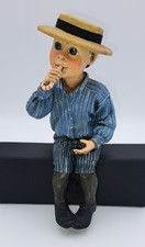 Candy Design Norway Carl Larsson Junge mit Hut sitzend 20cm OVP
