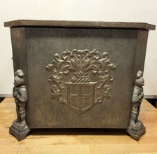 Antiker Vintage Kamin Kohle