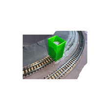 Schotterhilfe Spur N mit Damm