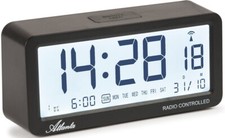 Funkwecker Atlanta 1879-7 mit spezieller Nachleuchteffekt, Repetition, Anzeige