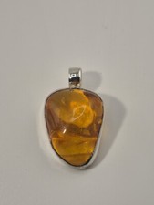 Anhänger Silber 925 Bernstein