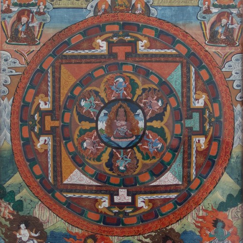 Tibet thangka thang - tibet,