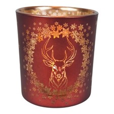 Teelichthalter mit Hirsch