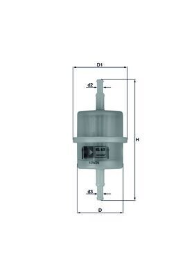 Mahle kraftstofffilter - mahle,