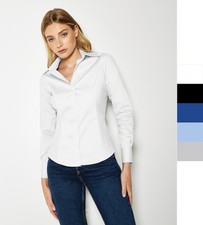 Kustom Kit Damen Oxford Bluse