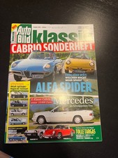 Auto Bild Klassik, Sonderheft 2018, Cabrio Sonderheft