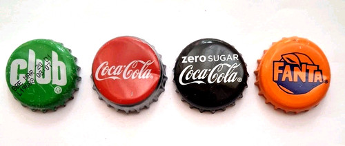 Kronkorken bottle caps - 4, club