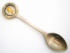 SZ777) Madame Tussaud London Souvenir Vintage Sammler Drehkopf Löffel