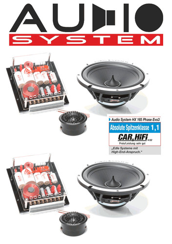 Audiosystem hx165 phase - hx165,